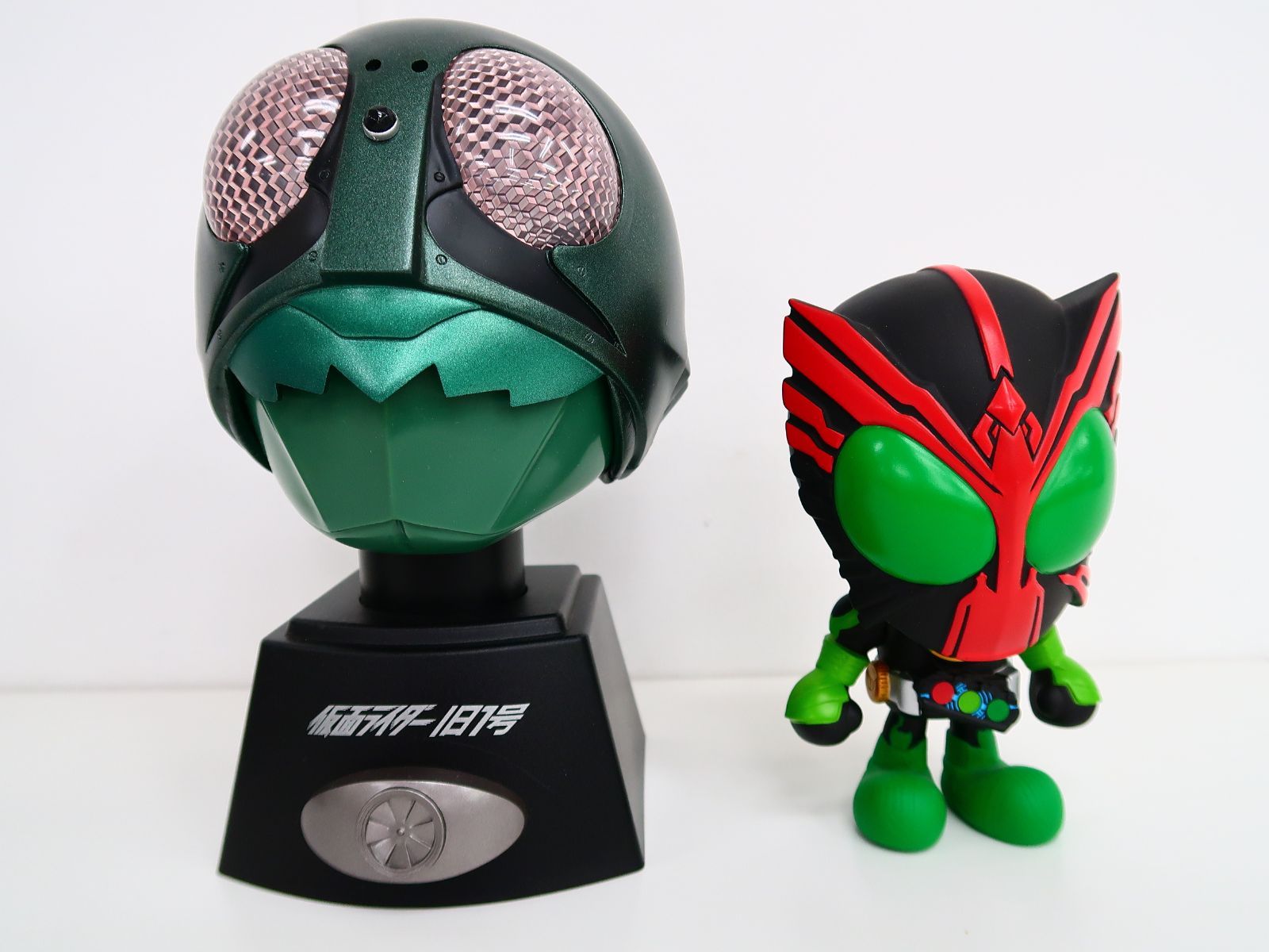 4点セット 仮面ライダー ビッグマスク/旧1号/新1号/オーズ/DX