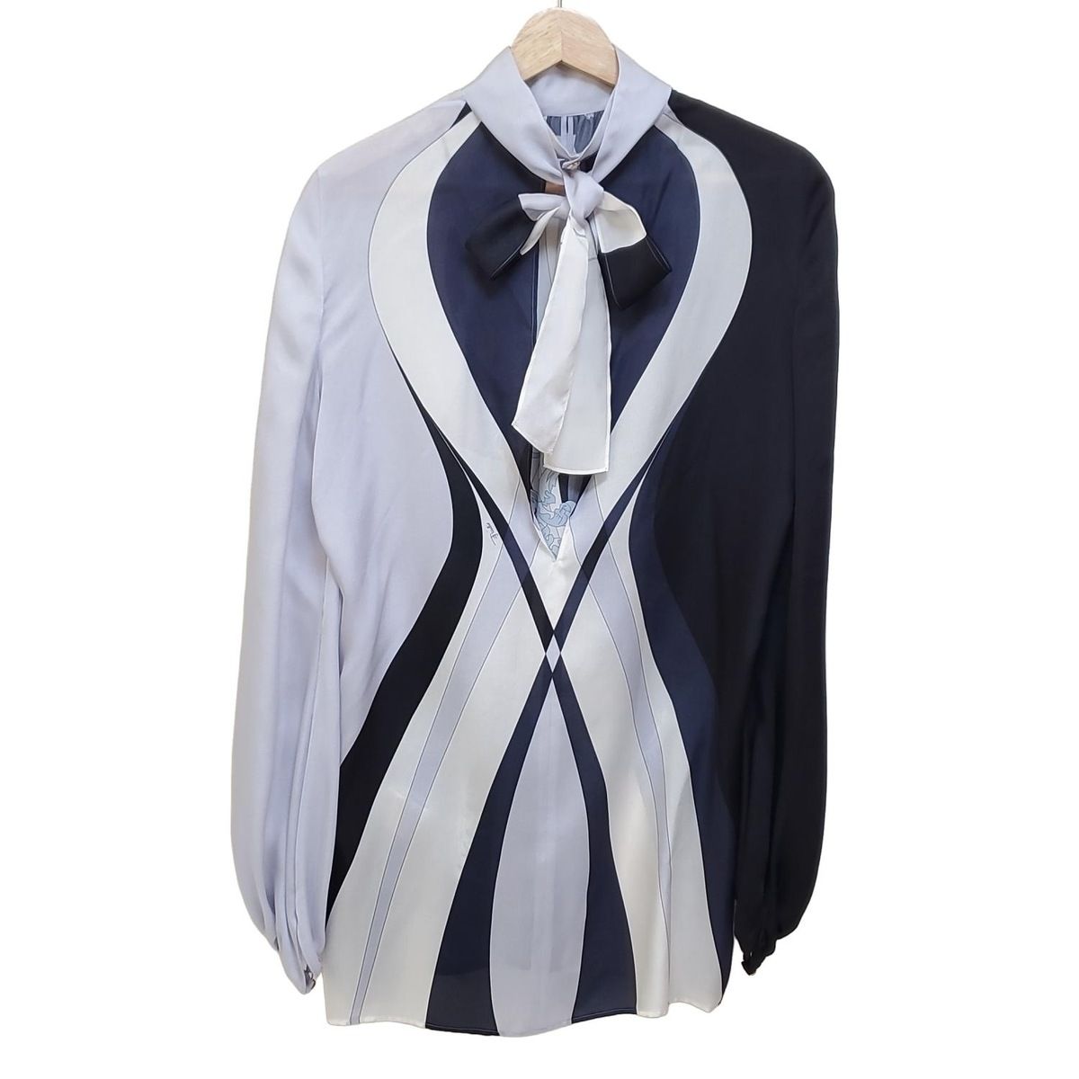 EMILIO PUCCI エミリオプッチ◆カフタンチュニック　42 七部袖 EMILIO PUCCI エミリオプッチ◇カフタンチュニック 42 七部袖