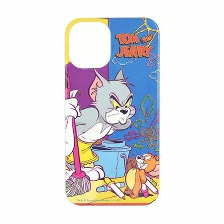 トムとジェリー iPhone12mini ソフトケース TMJ-77A らくがき トム
