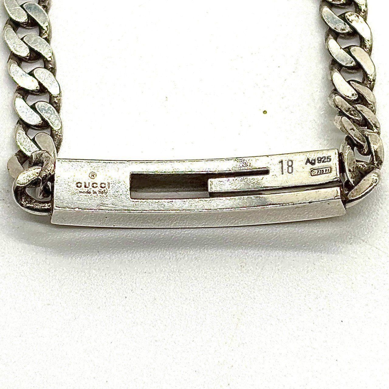 存在感で魅せる】 GUCCI グッチ チェーンブレスレット カットアウトG