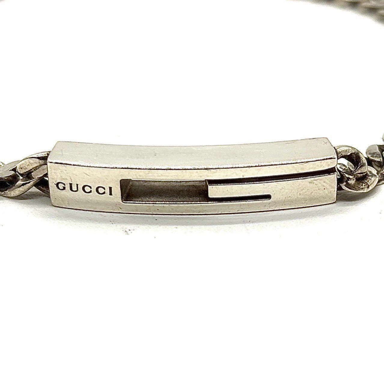 存在感で魅せる】 GUCCI グッチ チェーンブレスレット カットアウトG