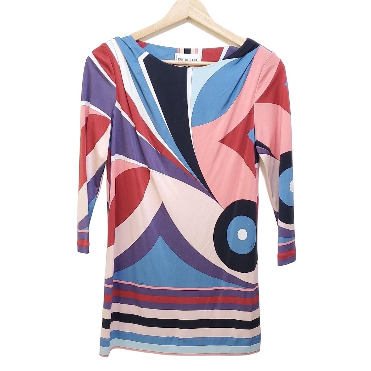 エミリオプッチ EMILIO PUCCI サイズI:40 - 黒×グリーン×マルチ  