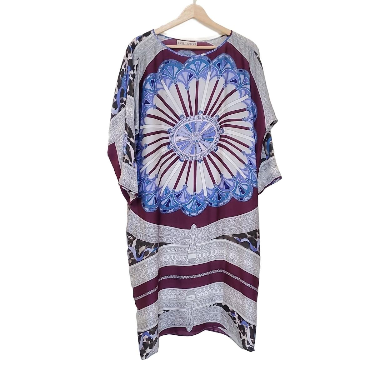 エミリオプッチ ワンピース サイズF40 レディース - ボルドー×ライト