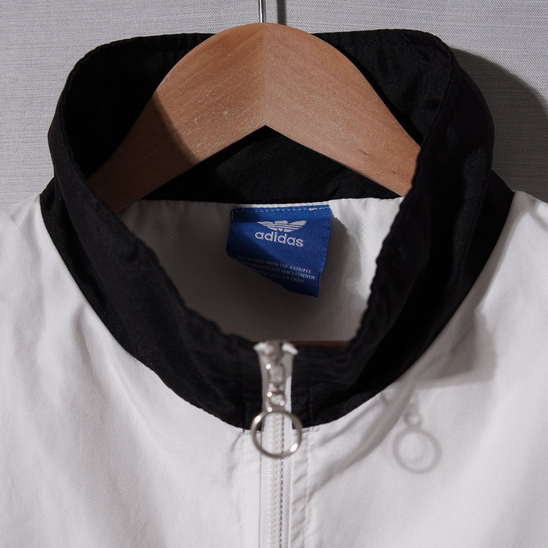 アディダス オリジナルス adidas ORIGINALS ナイロンジャケット L ロゴ