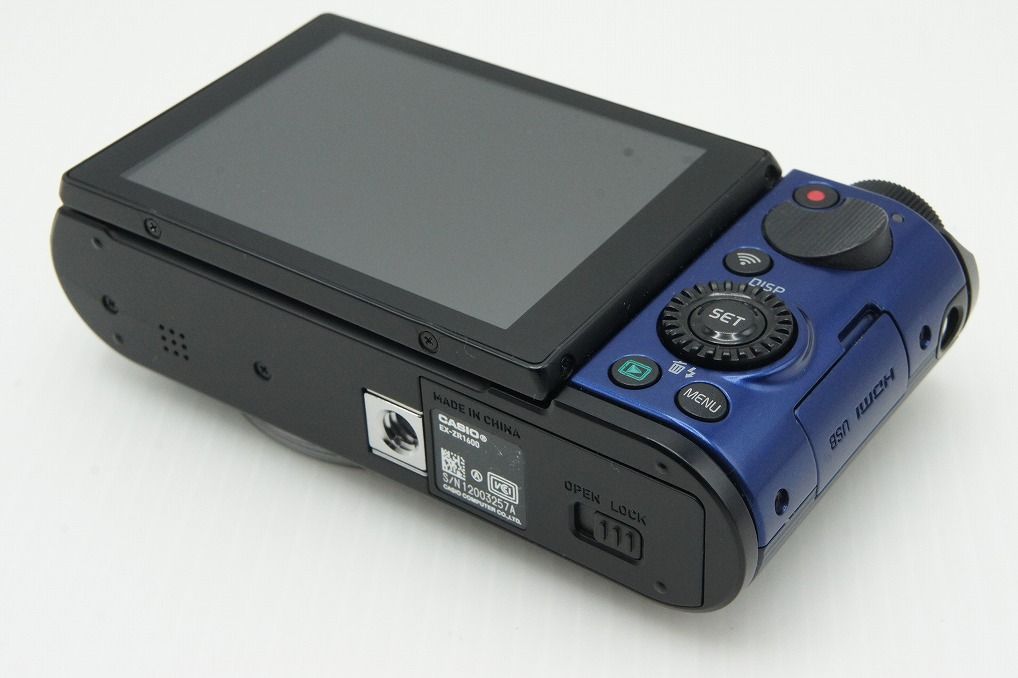 カシオ CASIO EXILIM EX-ZR1600 ブルー デジカメ 新製品レビュー：カシオEXILIM EX-ZR1600 - デジカメ Watch Watch