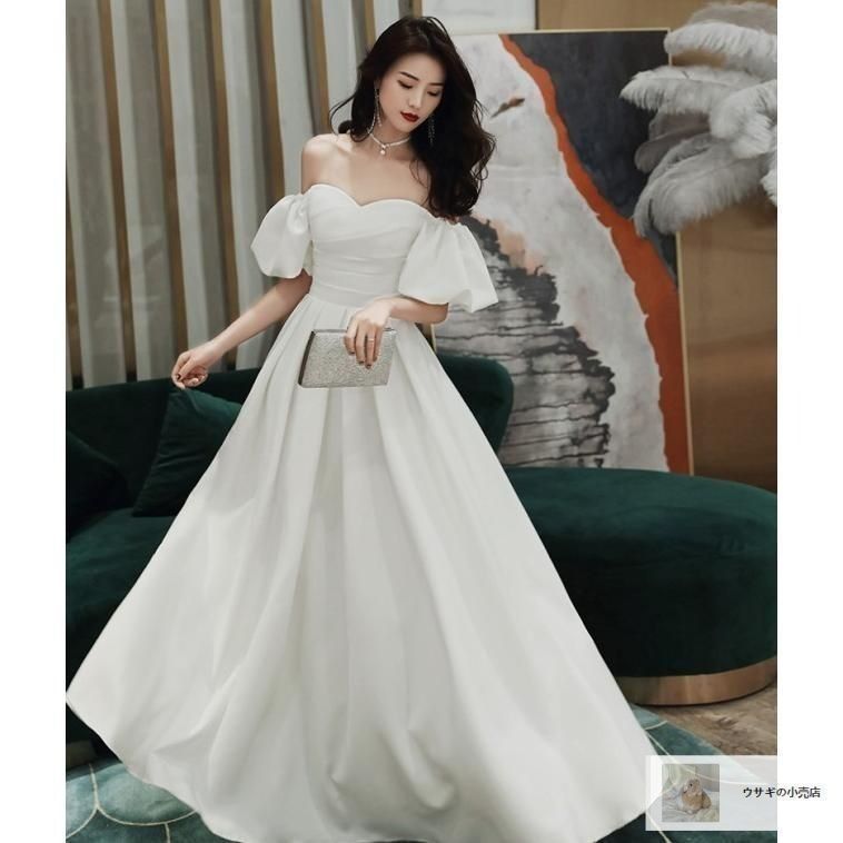 kaene サテンリボンドレス 36 kaene ドレス｜11-1494｜結婚式