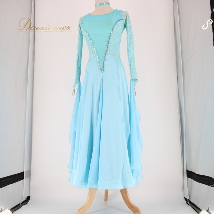 【美品 日本製 社交ダンス衣装】 in the MOOD インザムード ドレス 美品 日本製 社交ダンス衣装】in the MOOD インザムード ドレス