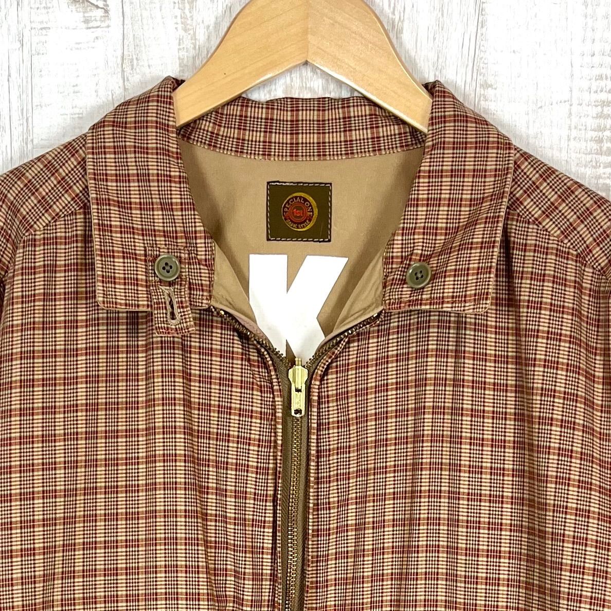 レディース 90s Karl Helmut ワッペンロゴブルゾン ジャンパー チェック