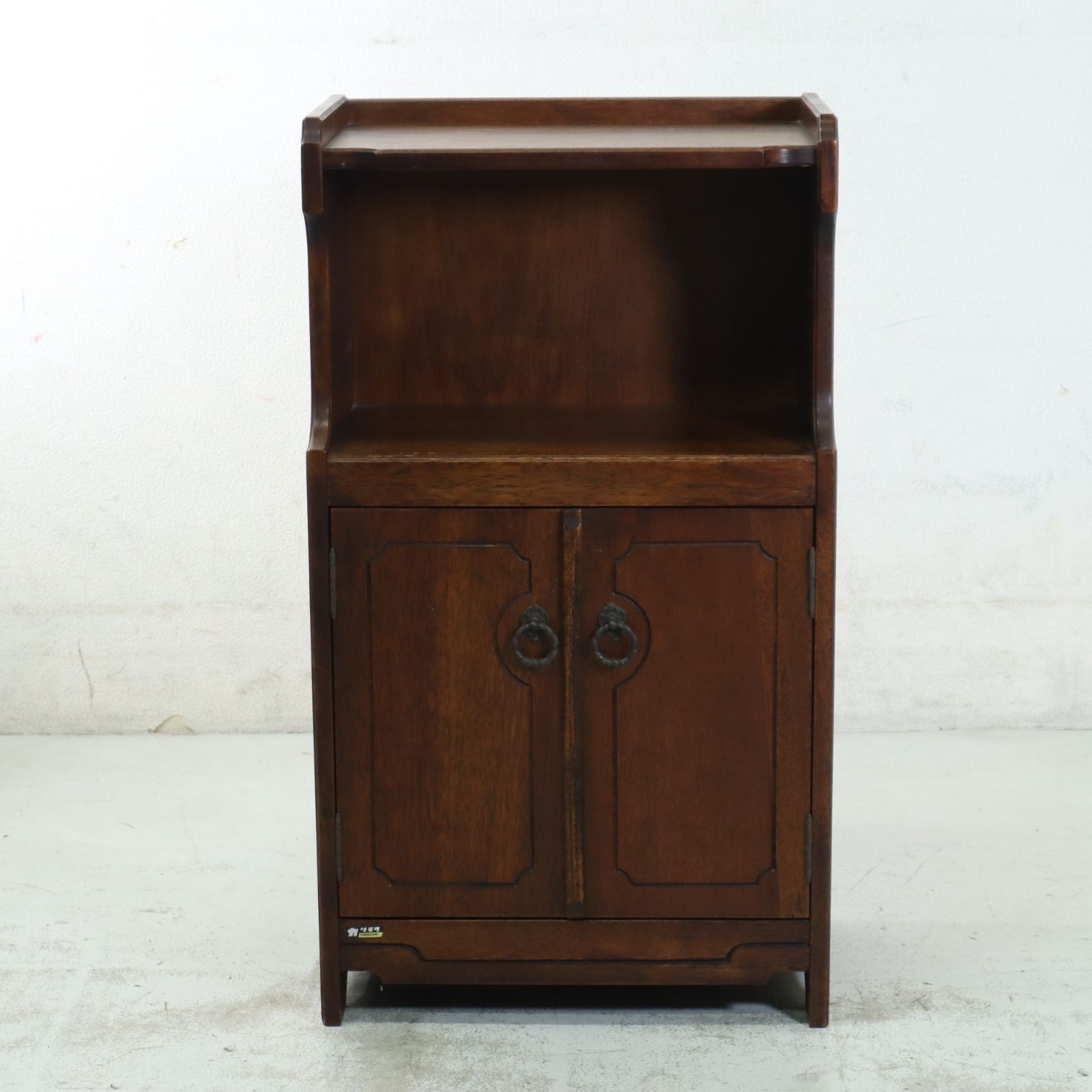 カリモク オールドカリモク 電話台 ファックス台 キャビネット　karimoku カリモク家具 電話台 キャビネット FAX台 Karimoku rr0200-1.jpg