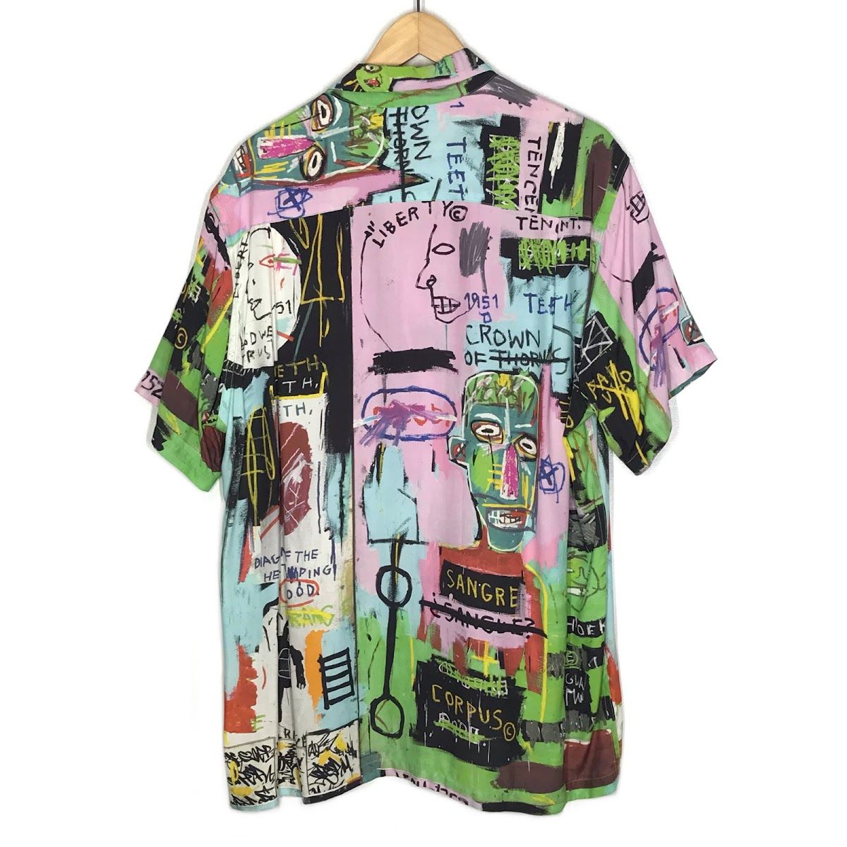 倉吉店】 中古 WACKOMARIA | ワコマリア 半袖シャツ 20SS JEAN-MICHEL
