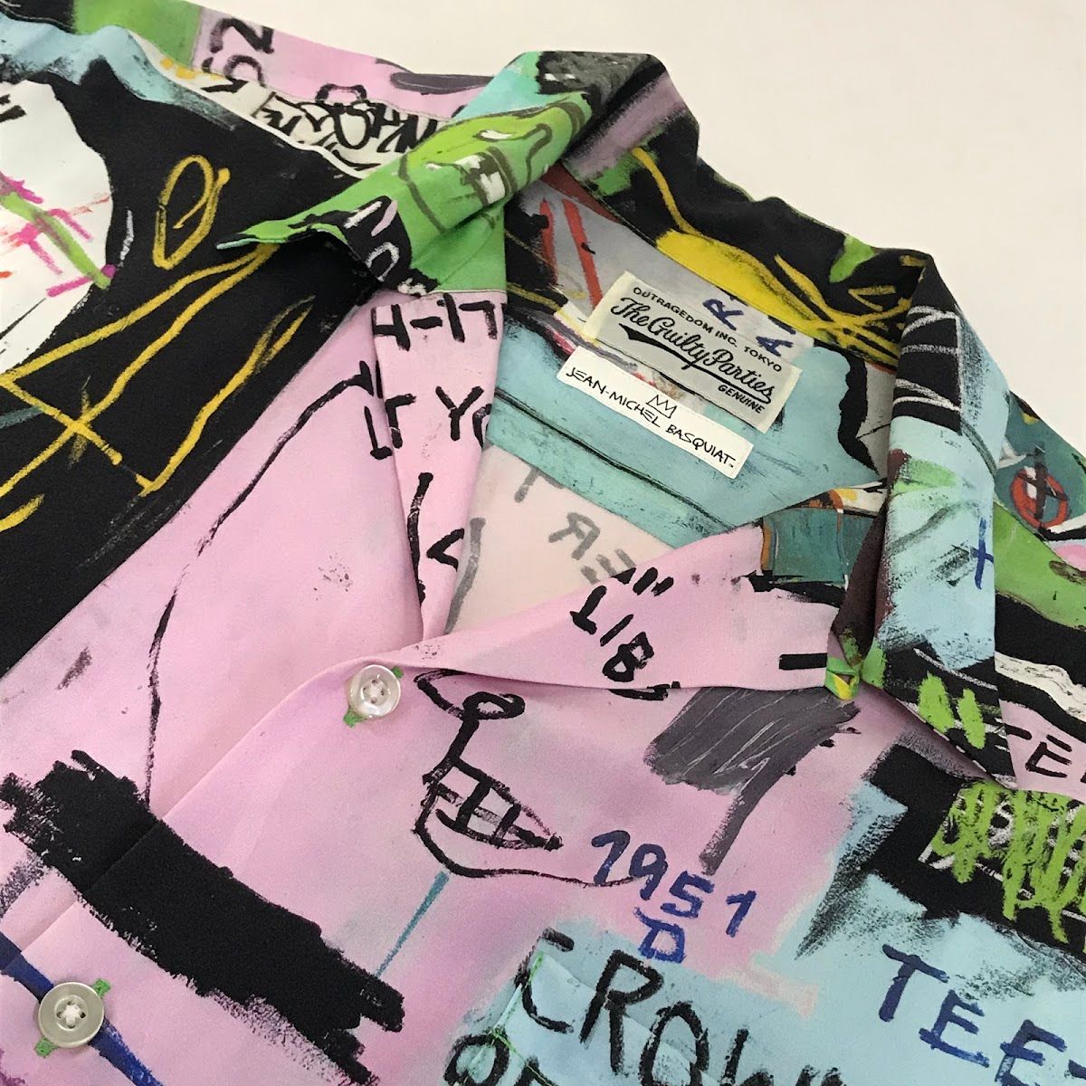 倉吉店】 中古 WACKOMARIA | ワコマリア 半袖シャツ 20SS JEAN-MICHEL