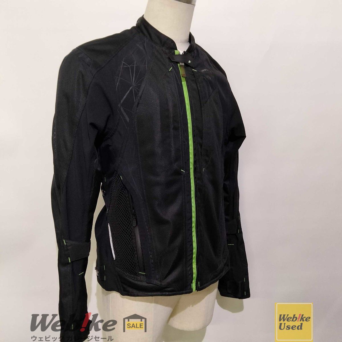 【中古】クシタニ×カワサキコラボ　メッシュジャケット クシタニ×カワサキコラボ バイクメッシュジャケット 【公式通販】