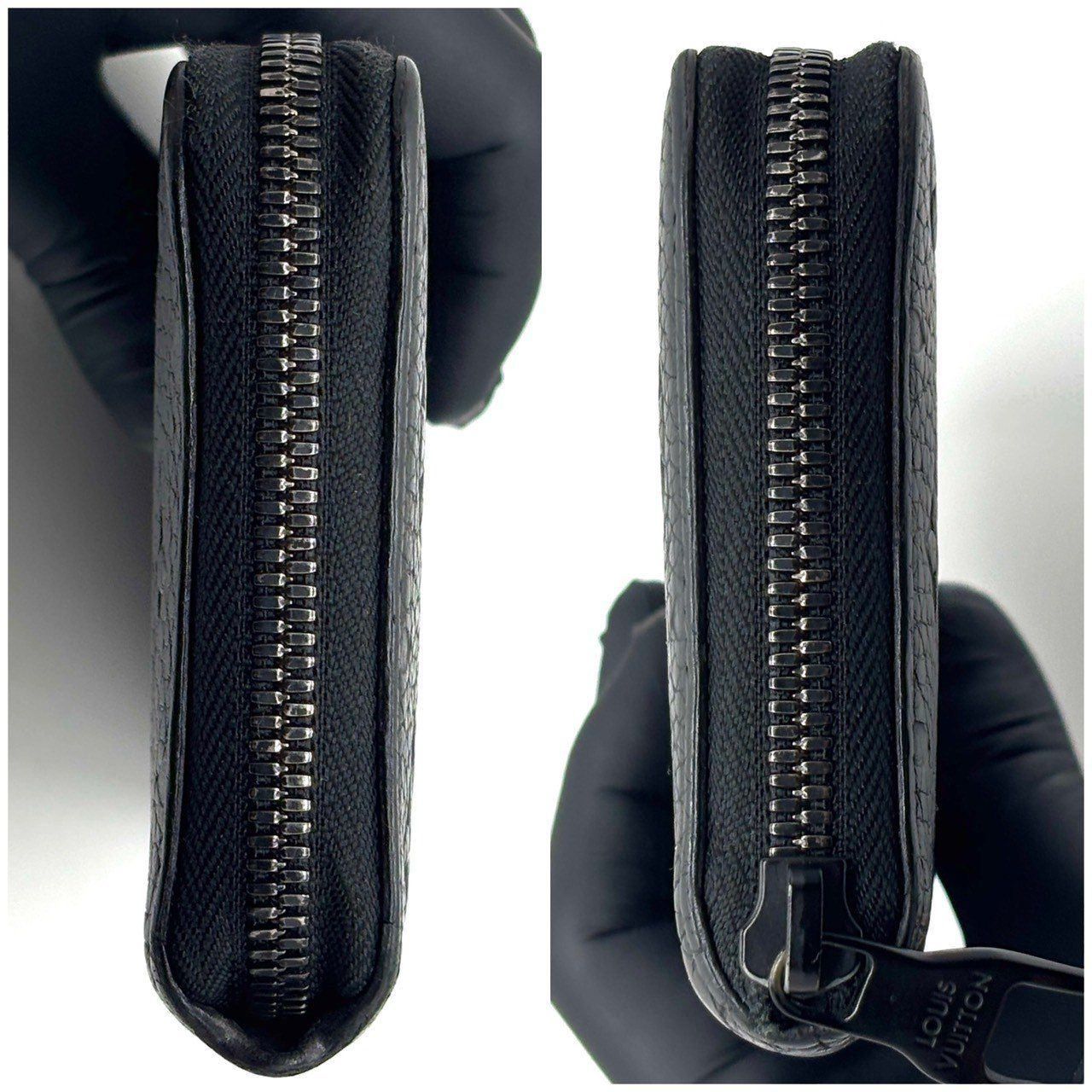 黒に宿る知性】 LOUIS VUITTON ルイヴィトン 長財布 トリヨン ジッピー