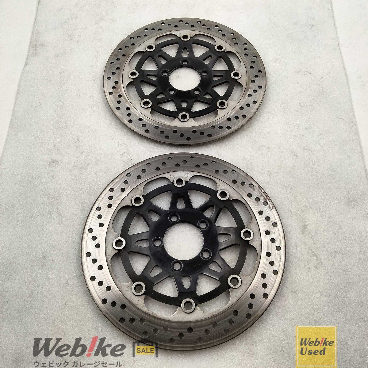カワサキ純正中古パーツ ゼファー1100 フロントブレーキディスク 左右