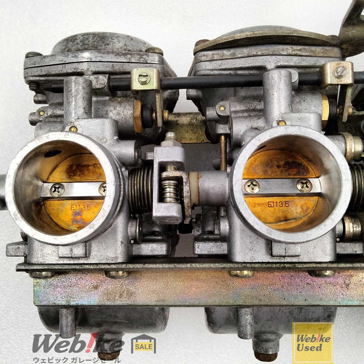 スズキ純正中古パーツ GSX750S カタナ キャブレター 13201-45510