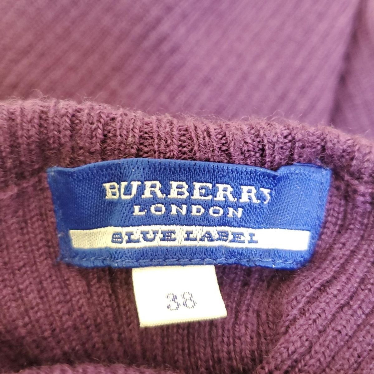 バーバリー　ブルーレーベル　38サイズ　BURBERRY BLUE LABEL BURBERRY BLUE LABEL（バーバリーブルーレーベル） ダウンコート 38