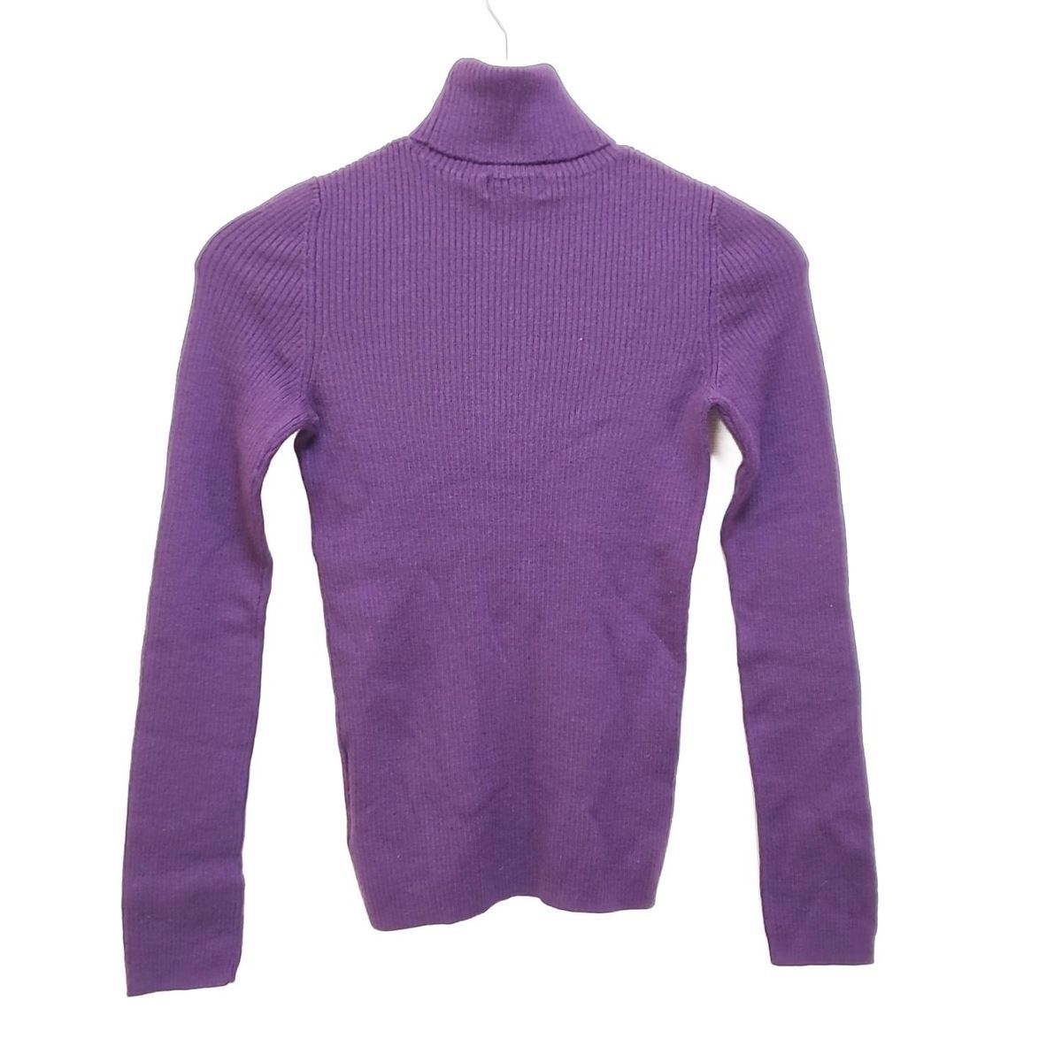 美品　BURBERRY バーバリー ブルーレーベル　タートルニット　リボン　38 バーバリー ブルーレーベル ウール 100% タートル レディース ニット 水色