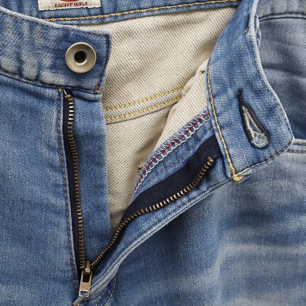 MARBLES マーブルズ ダメージ加工 デニムパンツ M ブルー ストレッチ