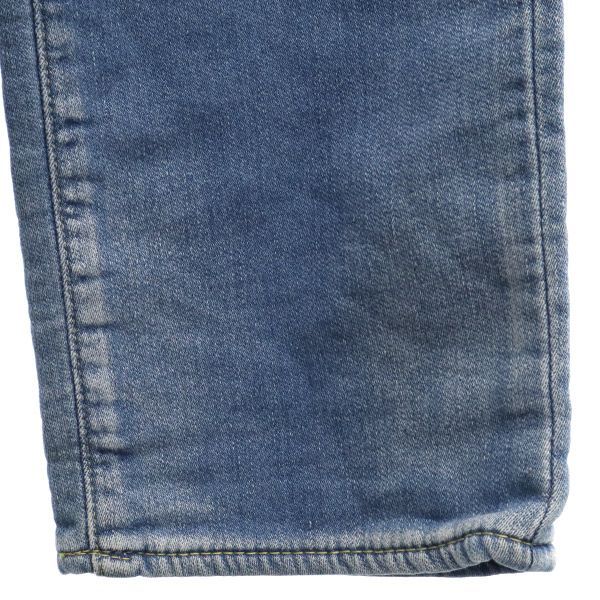 マーブルズダメージデニムパンツ MARBLES マーブルズ ダメージ加工 デニムパンツ M ブルー ストレッチ
