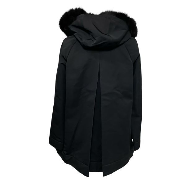 ◇ 美品 アナイ ANAYI ブルゾンコート 長袖 ミドル丈 Aライン フード