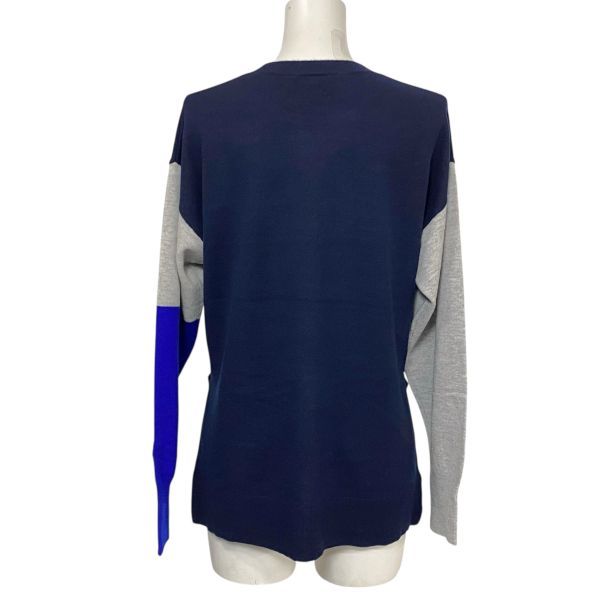 ◇ 未使用 エンフォルド ENFOLD カラーブロック ニットセーター 長袖