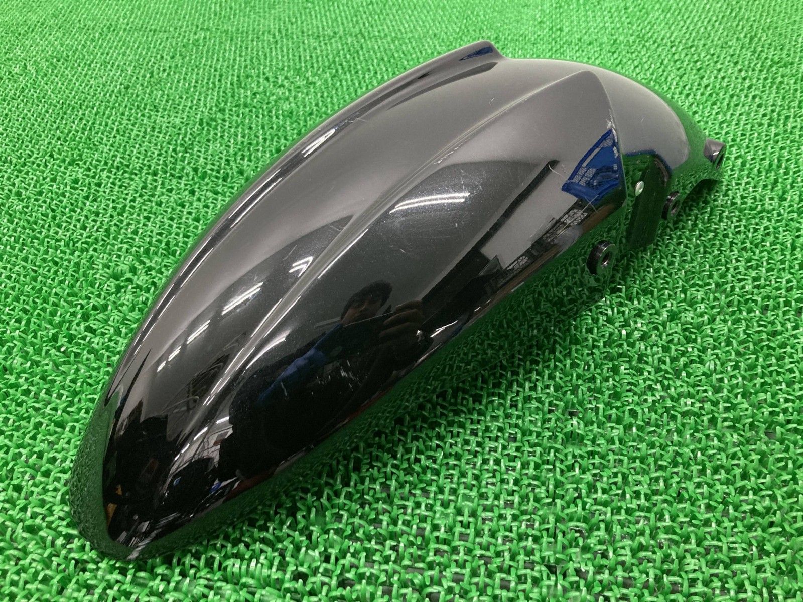 バリオス フロントフェンダー 白 カワサキ 純正 バイク 部品 ZR250A