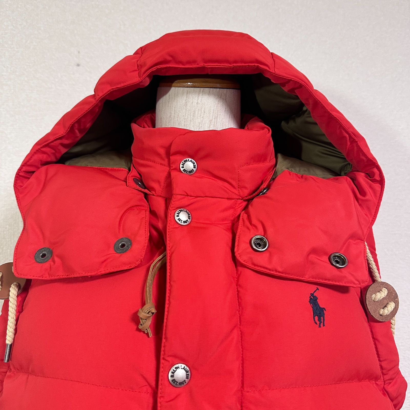 訳あり美品 ポロラルフローレン ウィメンズ 撥水 2way フード付き