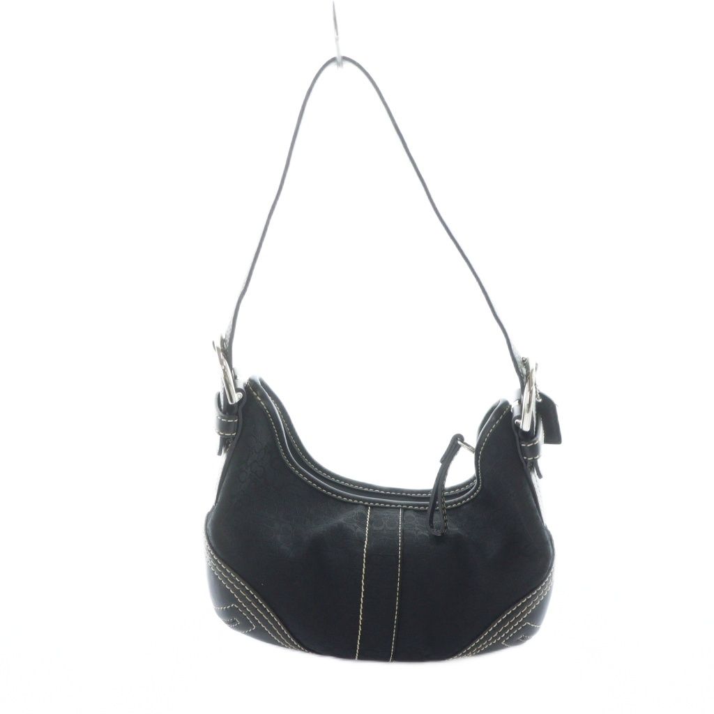 コーチ COACH 2154 ハンドバッグ キャンバス レザー ロゴ ミニ