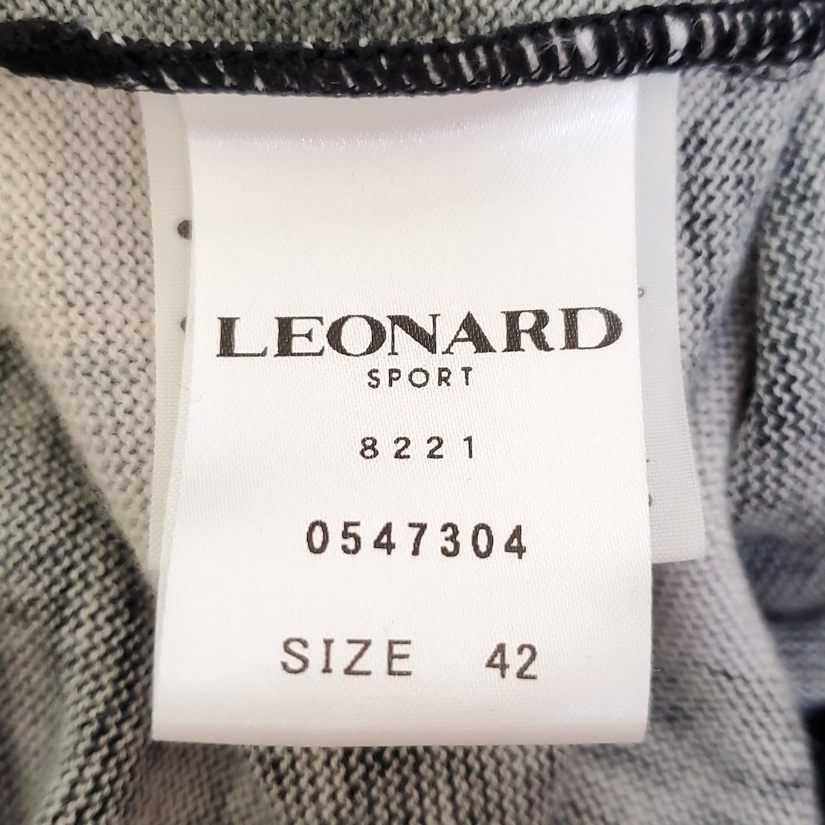 LEONARD SPORT(レオナールスポーツ) 長袖セーター サイズ42 L