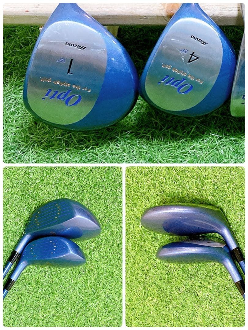V373 ミズノ レディース ゴルフ クラブ セット 9点 ルコック 美品 青 V373 ミズノ レディース ゴルフ クラブ セット 9点 ルコック 美品 青