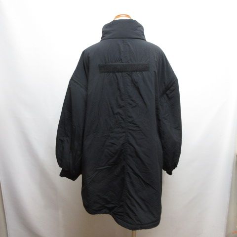 ジーナシス　ソデ2WAY M-65コート黒 モッズコート ボリュームスリーブ ジーナシス ソデ2WAY M-65コート黒 モッズコート ボリュームスリーブ