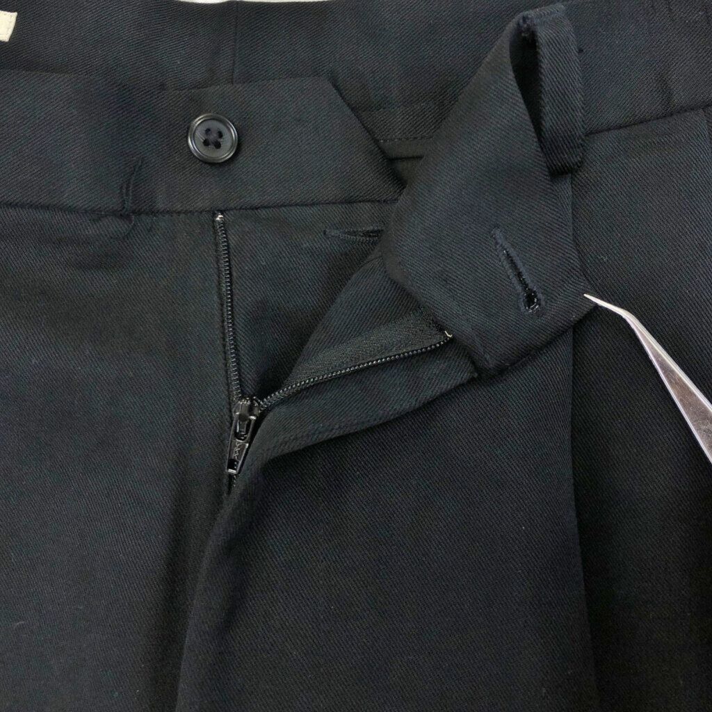 90年代 PERRY ELLIS ペリー エリス 2タック スラックスパンツ ブラック