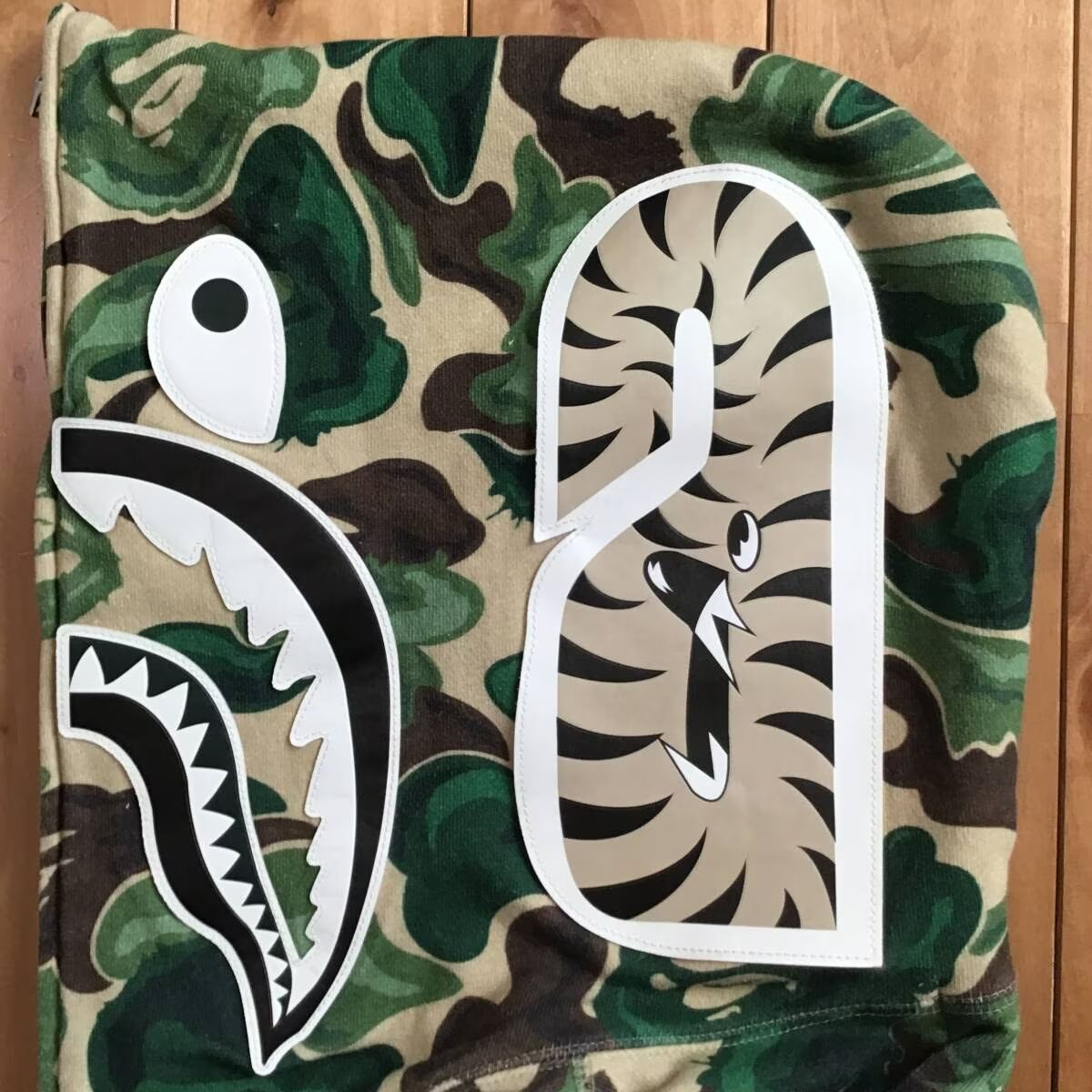 BAPE ART CAMO シャークパーカー Lサイズ shark full zip hoodie a