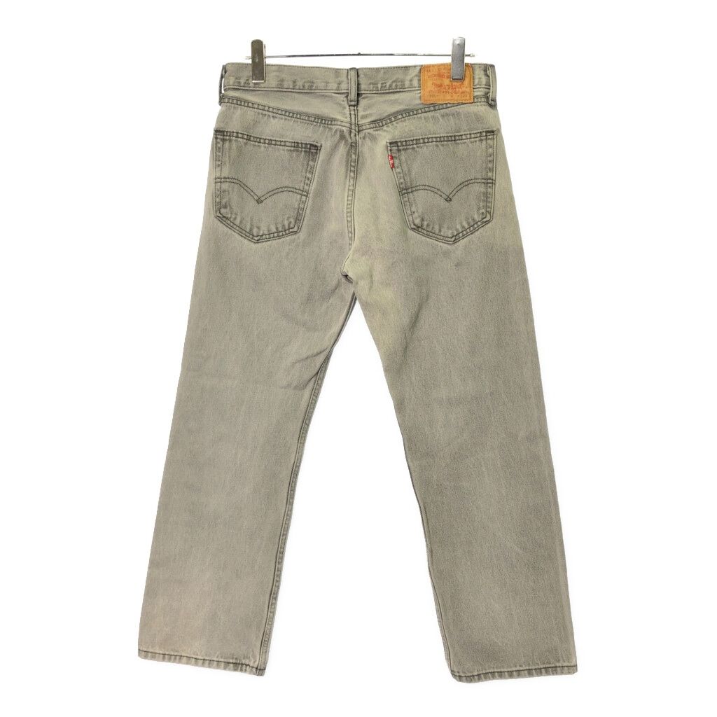 Levi's リーバイス 505 デニムパンツ グレー(メンズ W34 L29)中古 古着