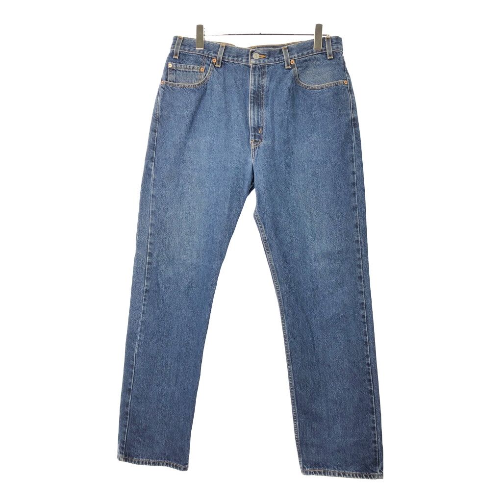 00s Levi's 505 ヒゲ◎ デニムパンツ W36 L29 リーバイス 00年代 Levi's リーバイス 505 デニムパンツ ブルー(メンズ W36 L32