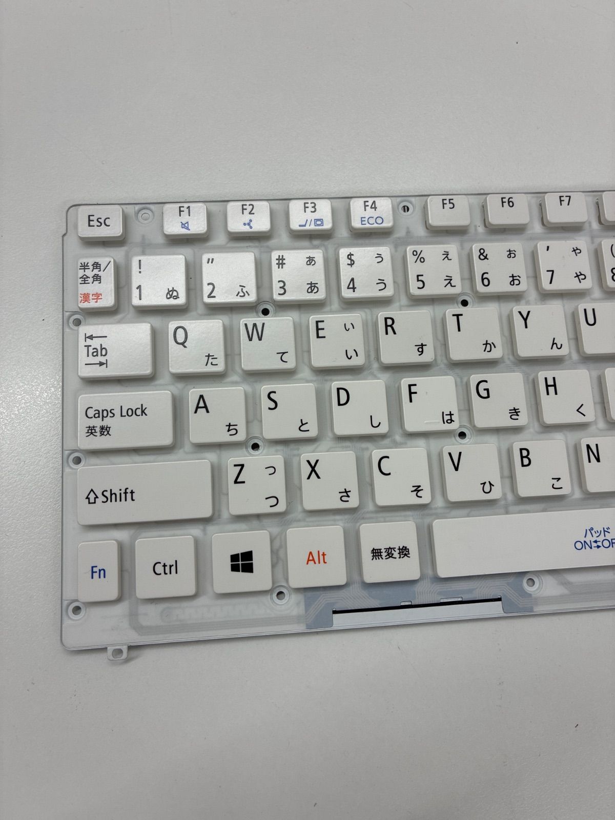 未使用品 NEC LAVIE ノートパソコン用 内蔵キーボード 日本語配列