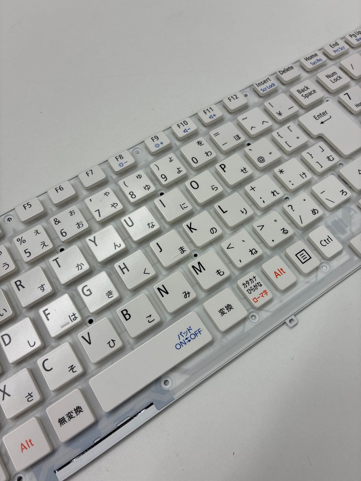 LAVIE ノートPC ホワイト 日本語キーボード 新品NEC LaVie ノートPC用日本語キーボード(9J.N9482.K0J)白