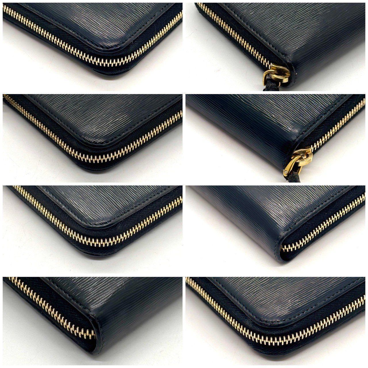 端正に宿る大人の品】 PRADA プラダ 長財布 ラウンドジップ 8カード