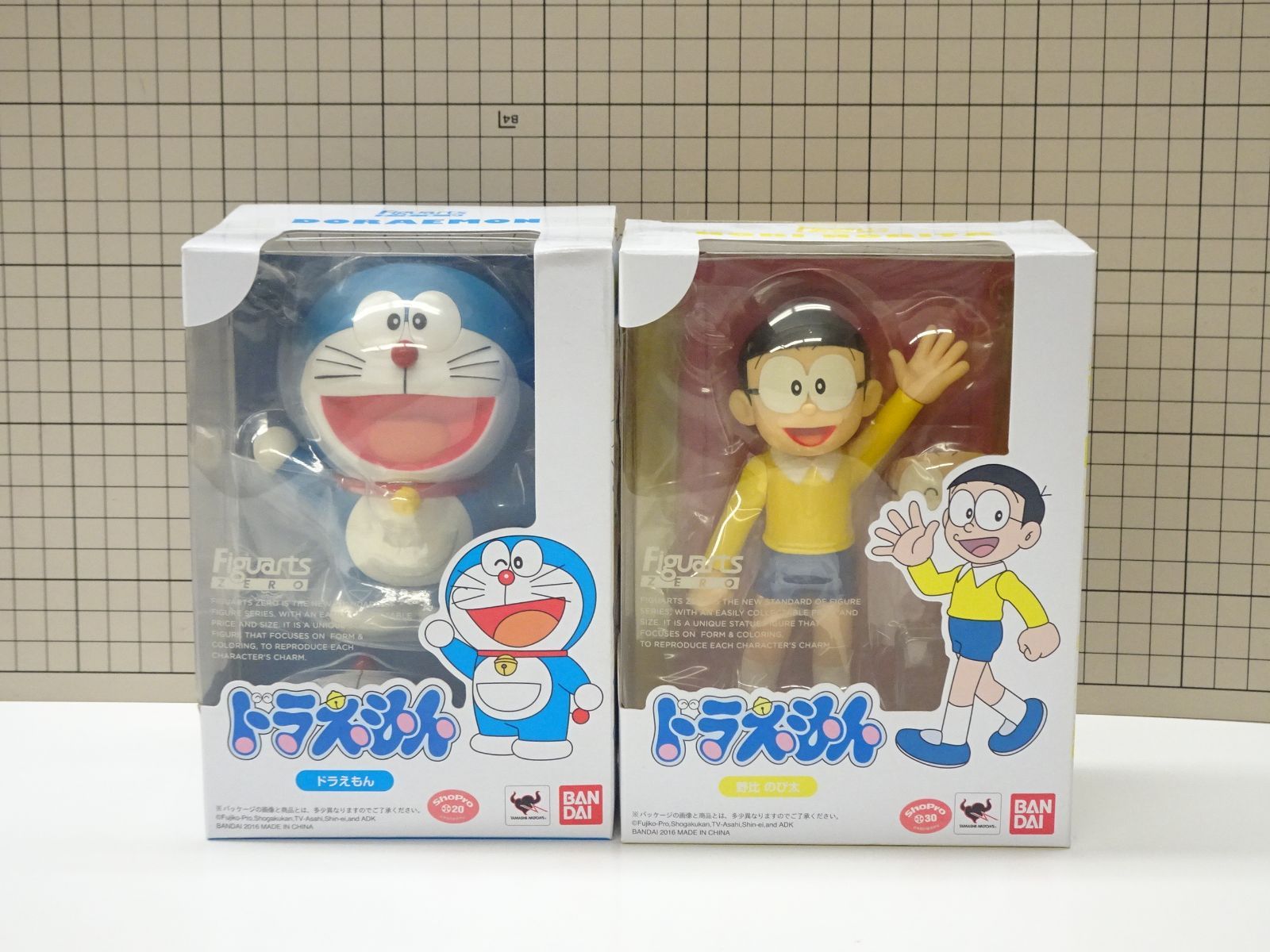 フィギュアーツZERO ドラえもん 野比のび太 2種 未開封品