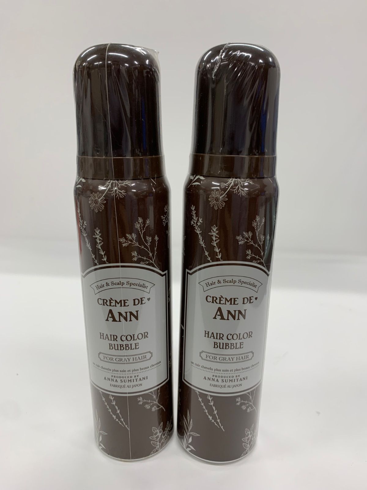 新品クレムドアン　ヘアカラートリートメントフォーム2本 S4131 creme de Ann クレムドアン ヘアカラートリートメントフォーム