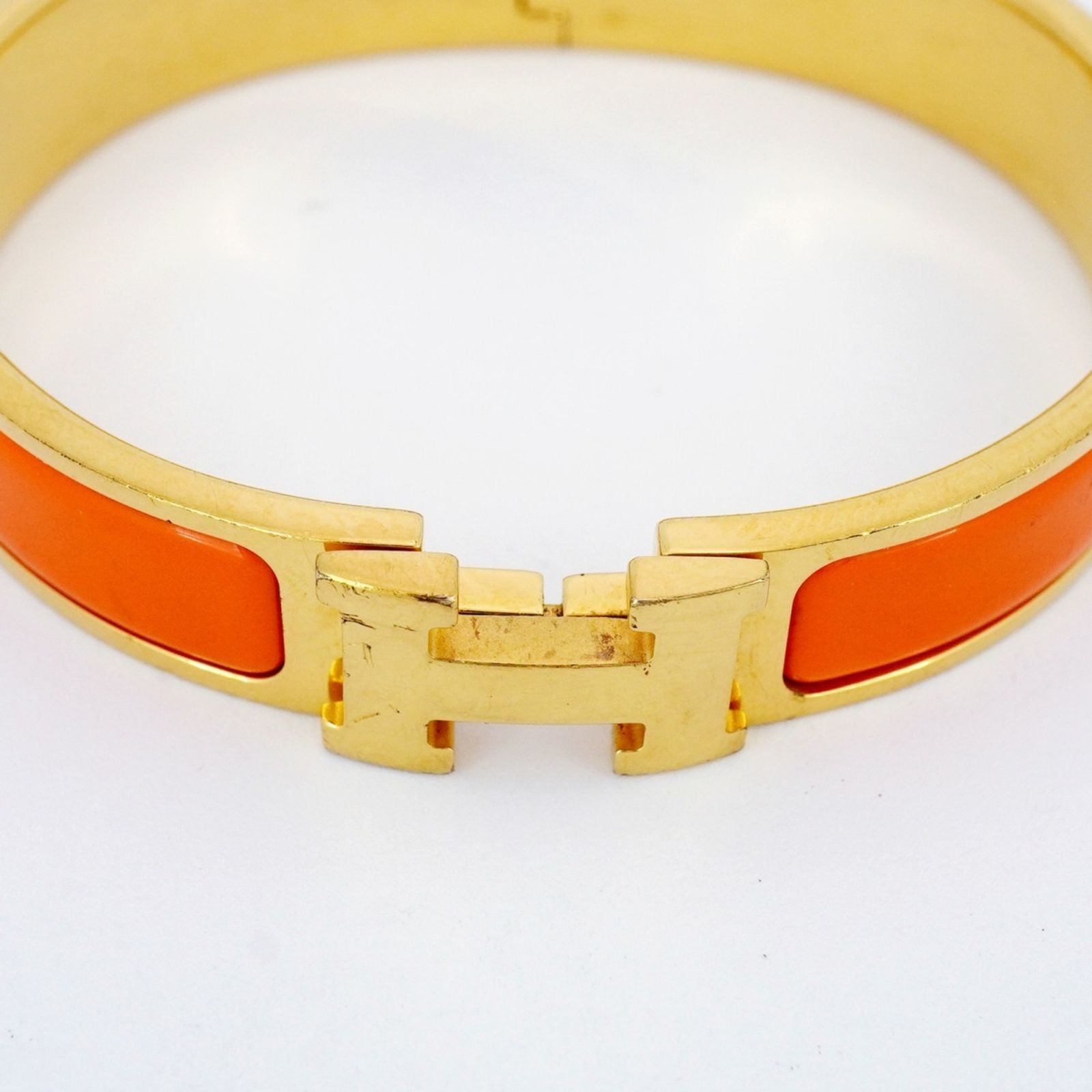 エルメス(Hermes) エルメス バングル クリッククラックPM GPメッキ