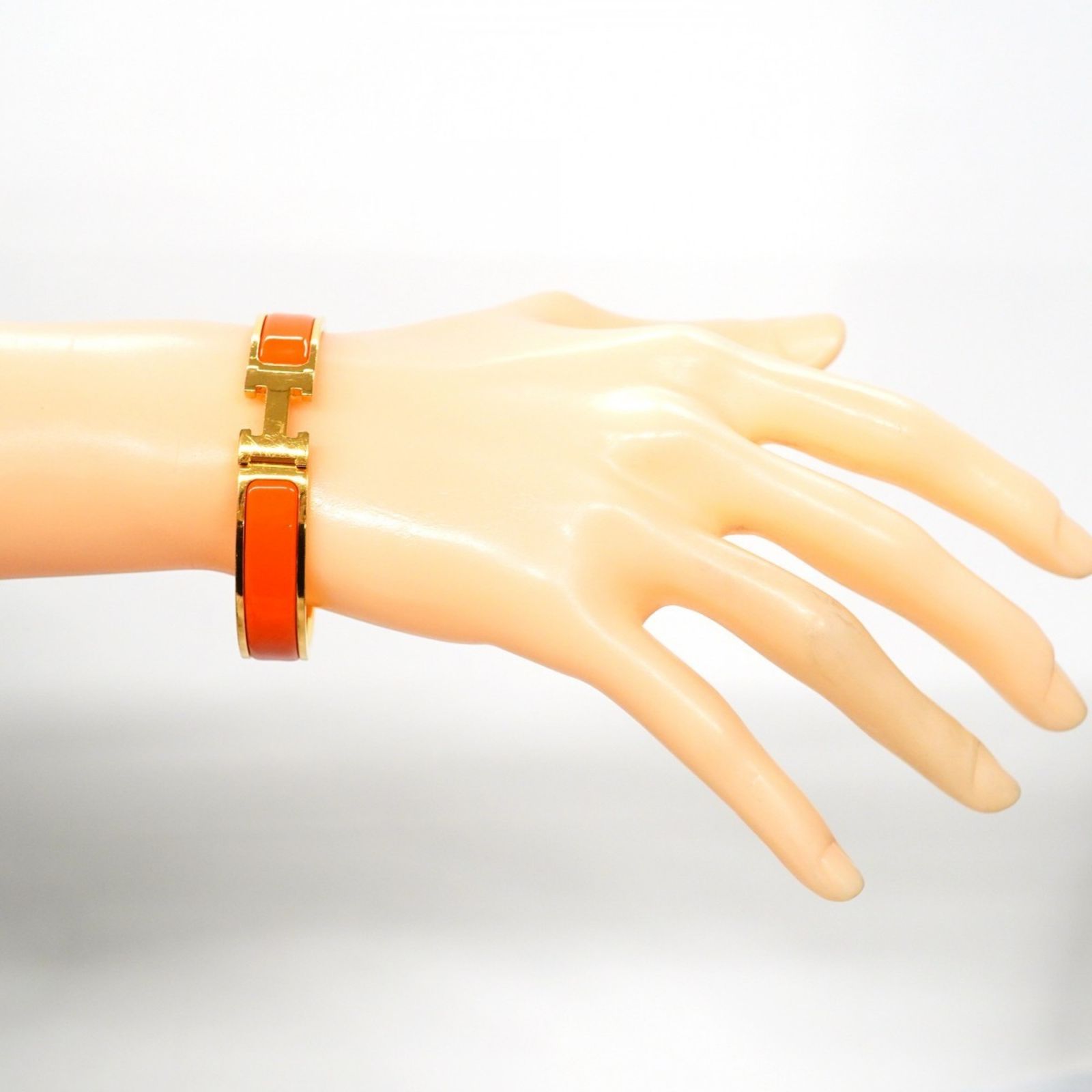 エルメス(Hermes) エルメス バングル クリッククラックPM GPメッキ