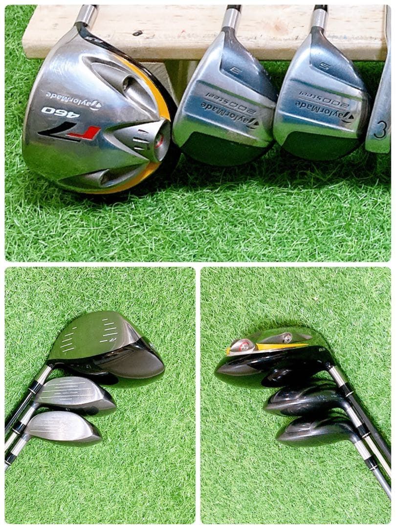 M6.テーラーメイド 初心者オススメ ゴルフクラブ メンズセット 右利き