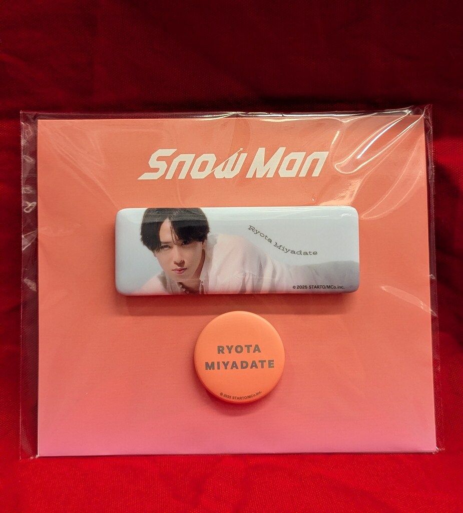 SnowMan 25年Original Goods 宮舘涼太 缶バッジセット - メルカリ