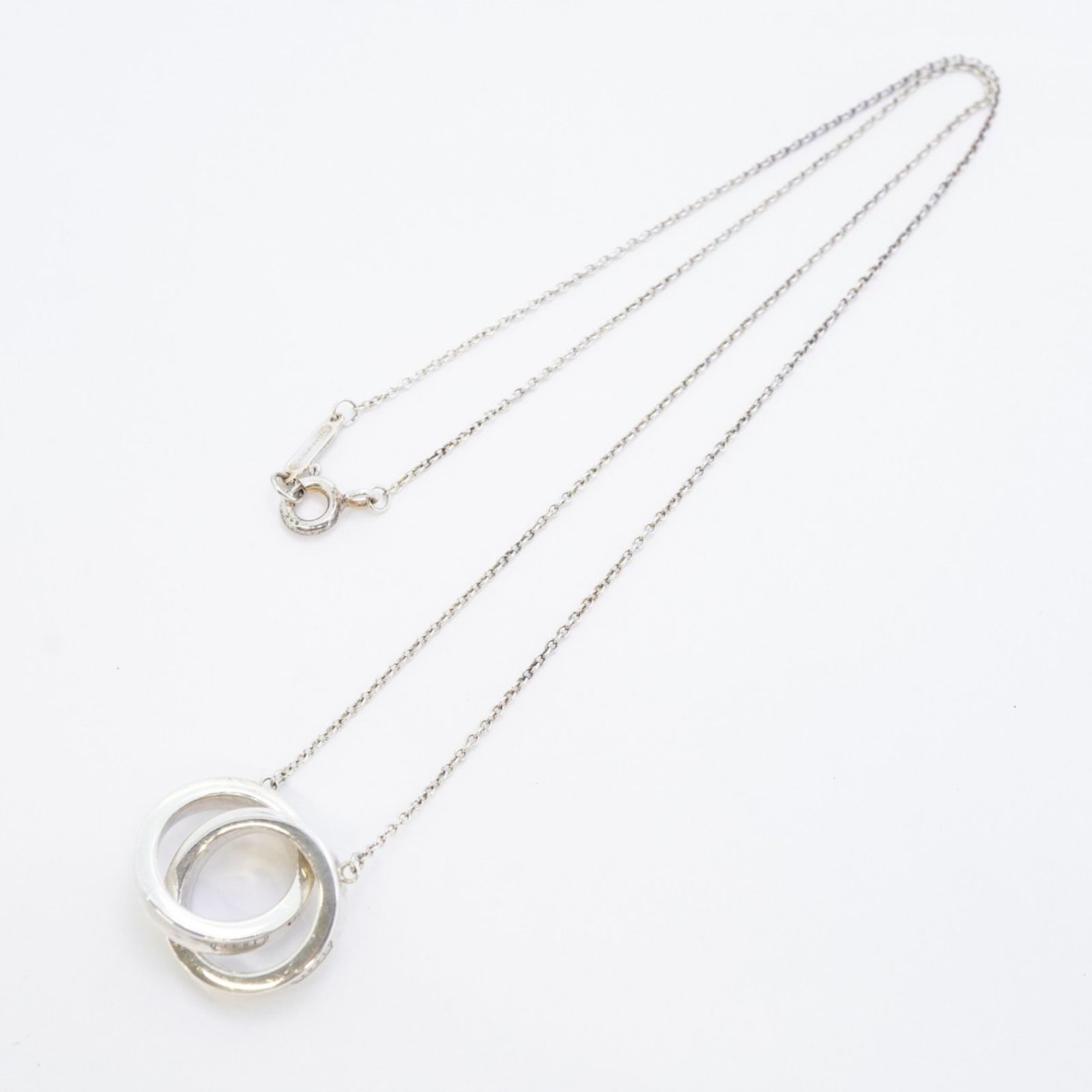 TIFFANY ティファニー　925シルバー インターロッキングネックレス ティファニー(Tiffany) ティファニー ネックレス インターロッキング