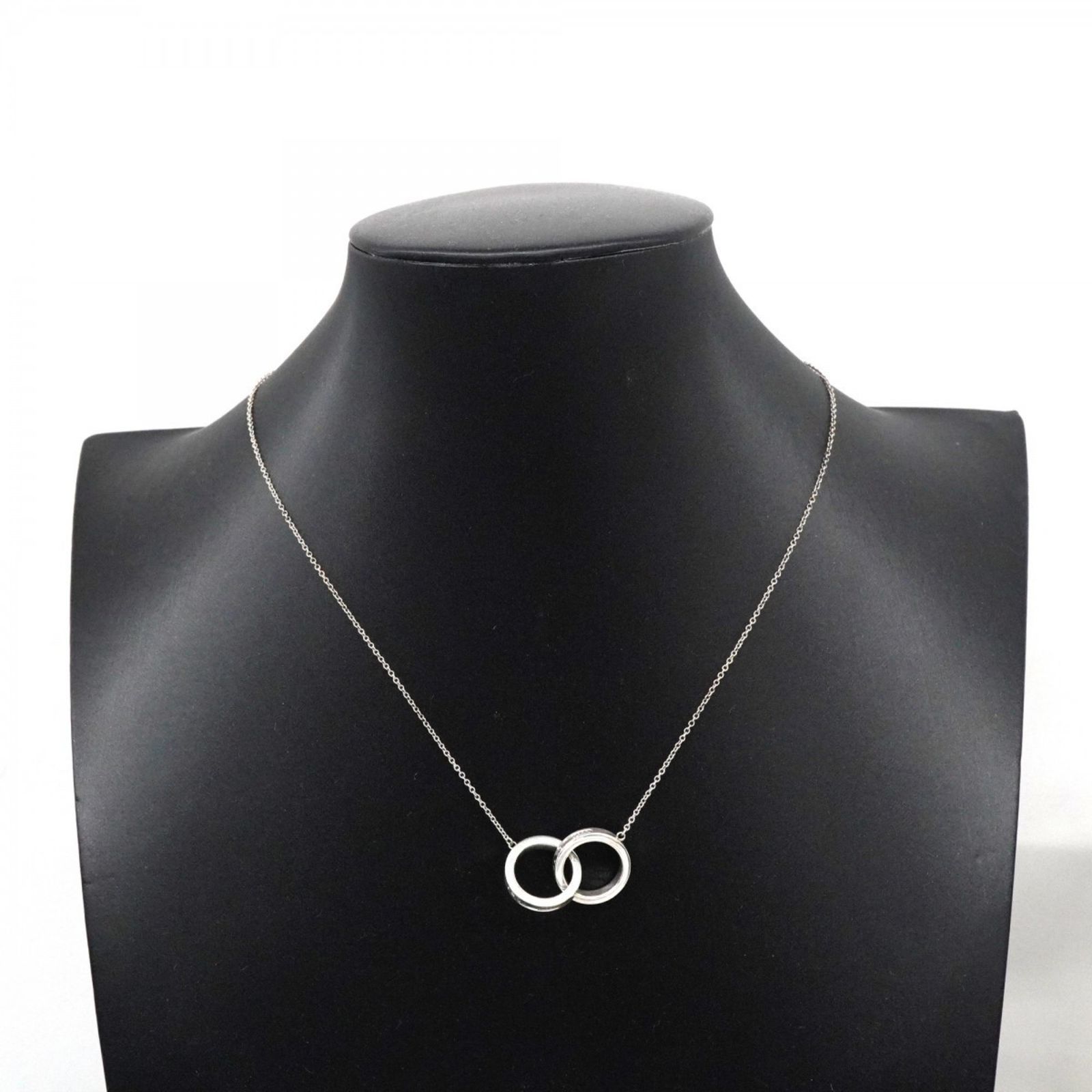 TIFFANY ティファニー　925シルバー インターロッキングネックレス ティファニー(Tiffany) ティファニー ネックレス インターロッキング