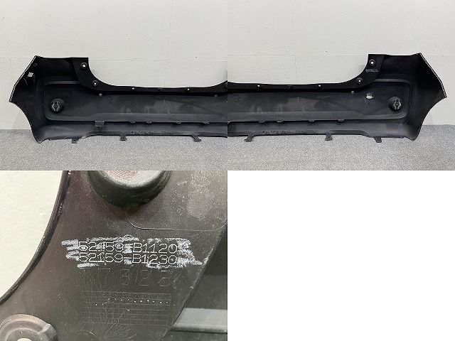 パッソ M700A&frasl;M710A 純正 リア バンパー 52159-B1120&frasl;1230 プラム