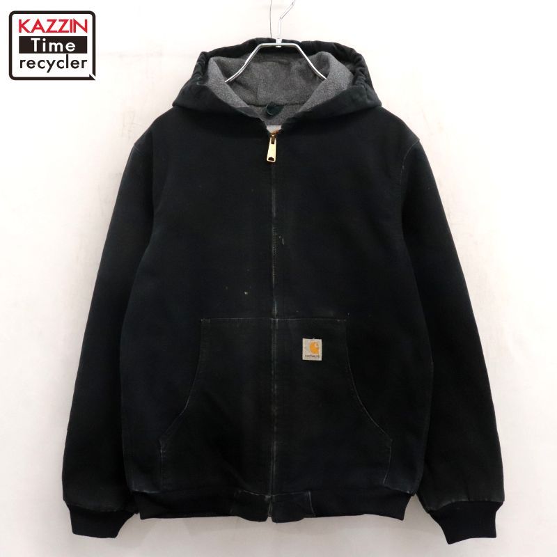 00s Carhartt アクティブパーカー BLK ダック ジャケット メンズ M