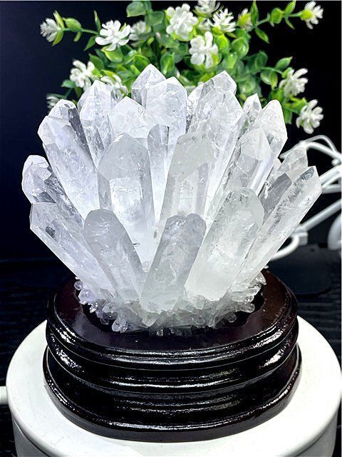 1400g超綺麗高透明度水晶クラスターB89B6/234B12B - メルカリ