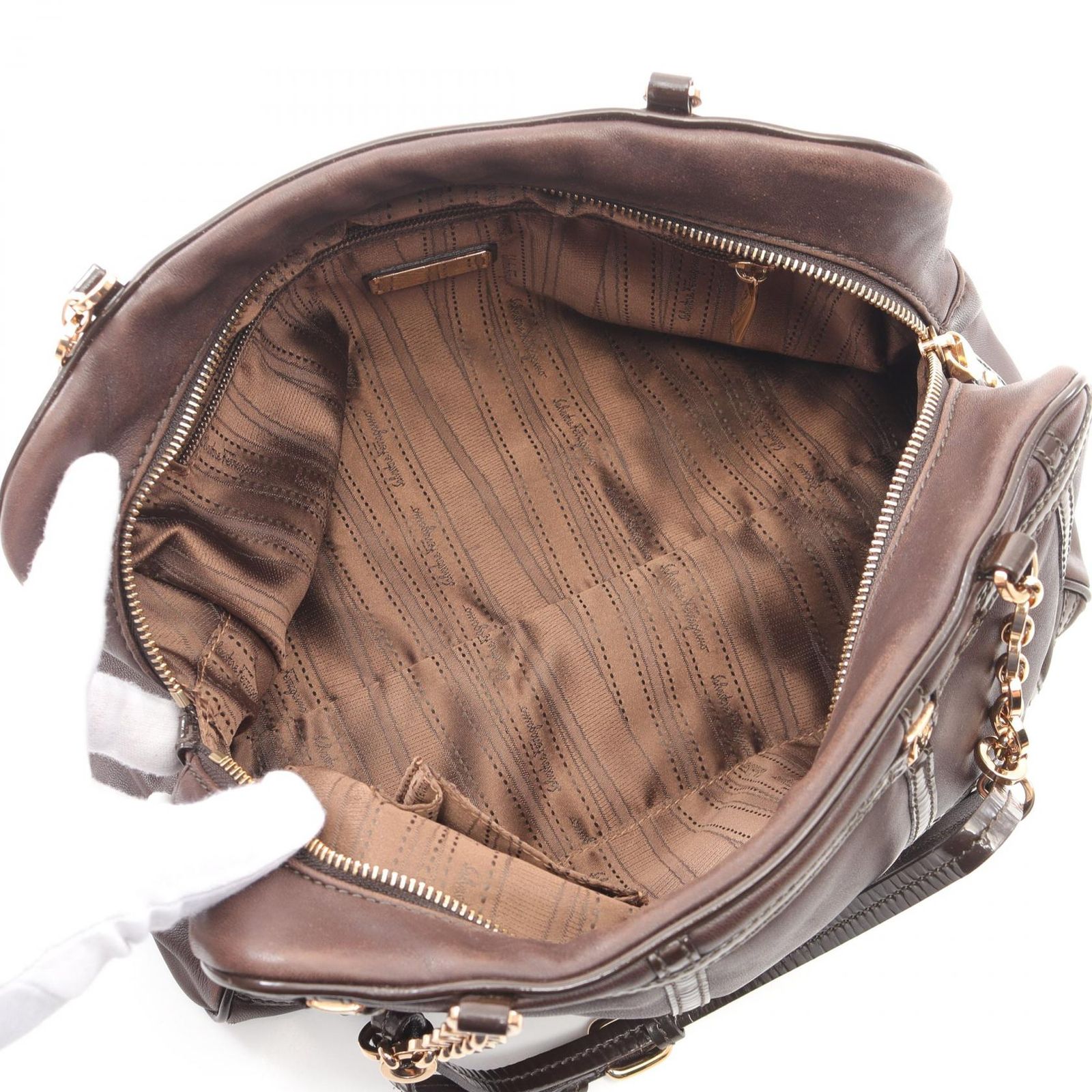 サルヴァトーレフェラガモ Salvatore Ferragamo ハンドバッグ ヴァラ 